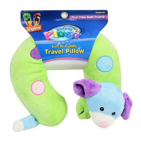 Cloudz Kids Plush Animal Neck Pillow