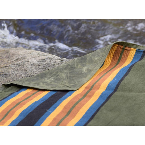 Canvas Camp Blanket - Waterproof Outdoor Blanket