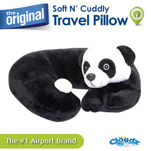 Cloudz Kids Plush Animal Neck Pillow