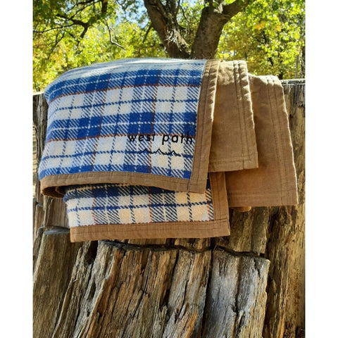 Canvas Camp Blanket - Waterproof Outdoor Blanket