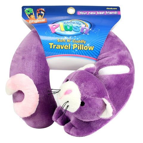 Cloudz Kids Plush Animal Neck Pillow