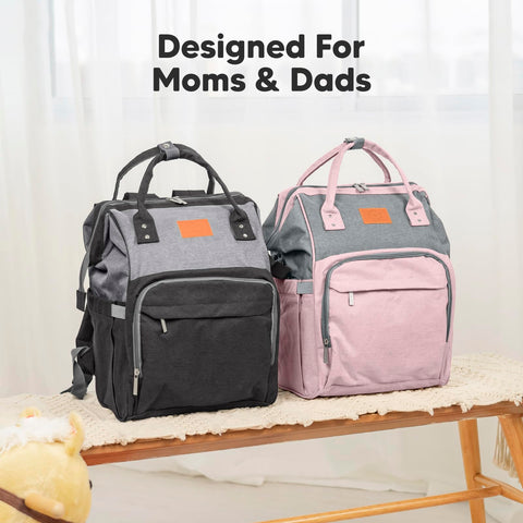 KeaBabies Baby Diaper Bag Backpack