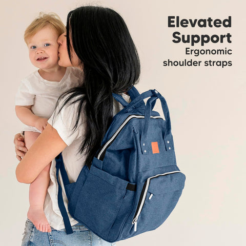 KeaBabies Baby Diaper Bag Backpack