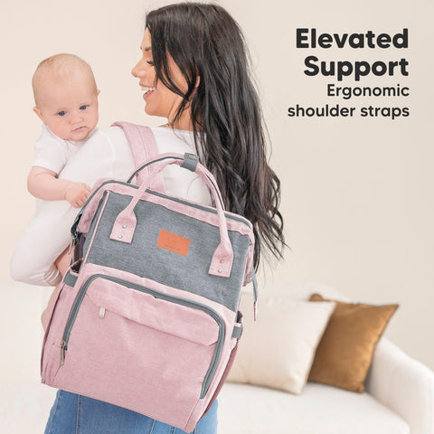 KeaBabies Baby Diaper Bag Backpack