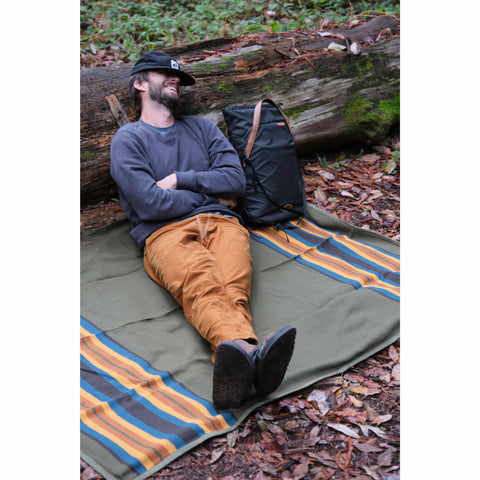 Canvas Camp Blanket - Waterproof Outdoor Blanket