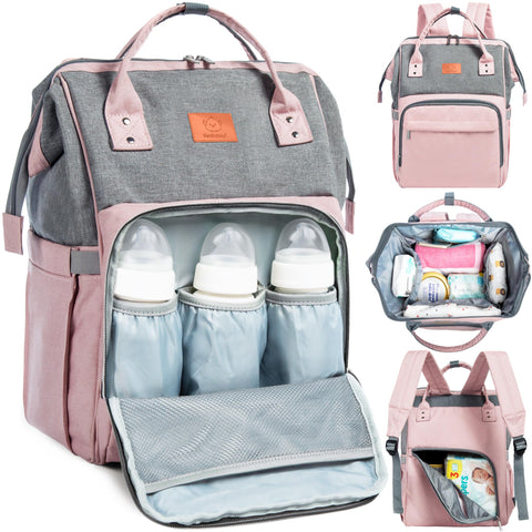 KeaBabies Baby Diaper Bag Backpack