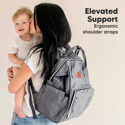 KeaBabies Baby Diaper Bag Backpack