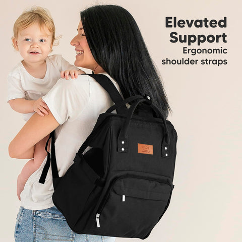 KeaBabies Baby Diaper Bag Backpack