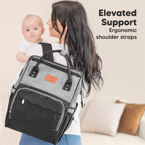 KeaBabies Baby Diaper Bag Backpack