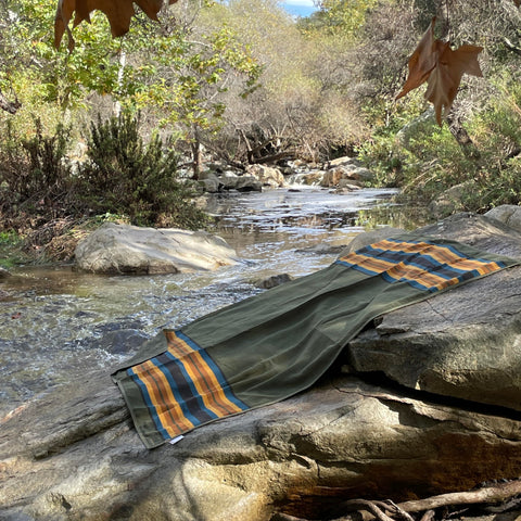 Canvas Camp Blanket - Waterproof Outdoor Blanket