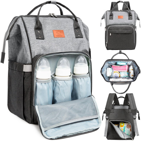 KeaBabies Baby Diaper Bag Backpack