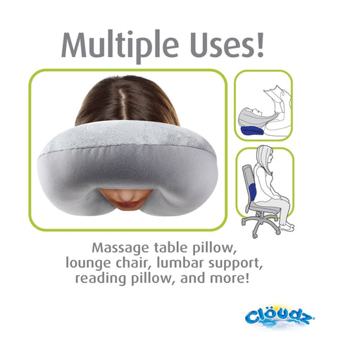 The Original Microbead Travel Pillow by Clöudz