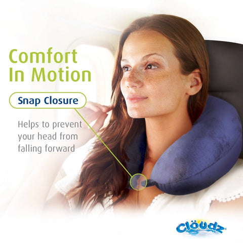 The Original Microbead Travel Pillow by Clöudz